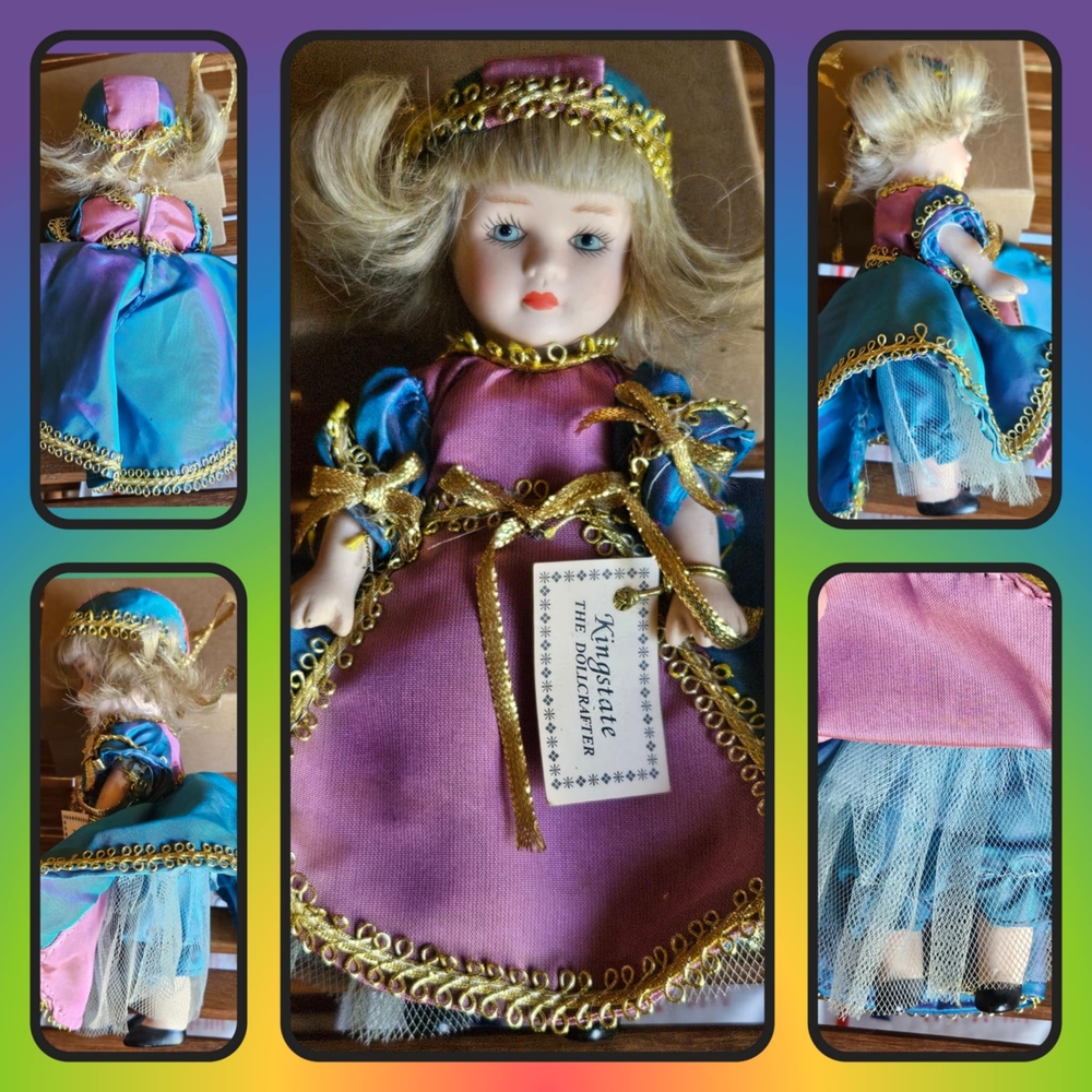 Gypsy Looking Porcelain Doll By: KingState The DollCrafter